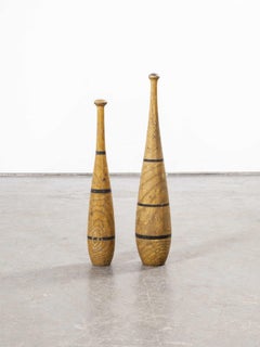 1950s Large Juggling Batons, Set of Two 'Set 4'