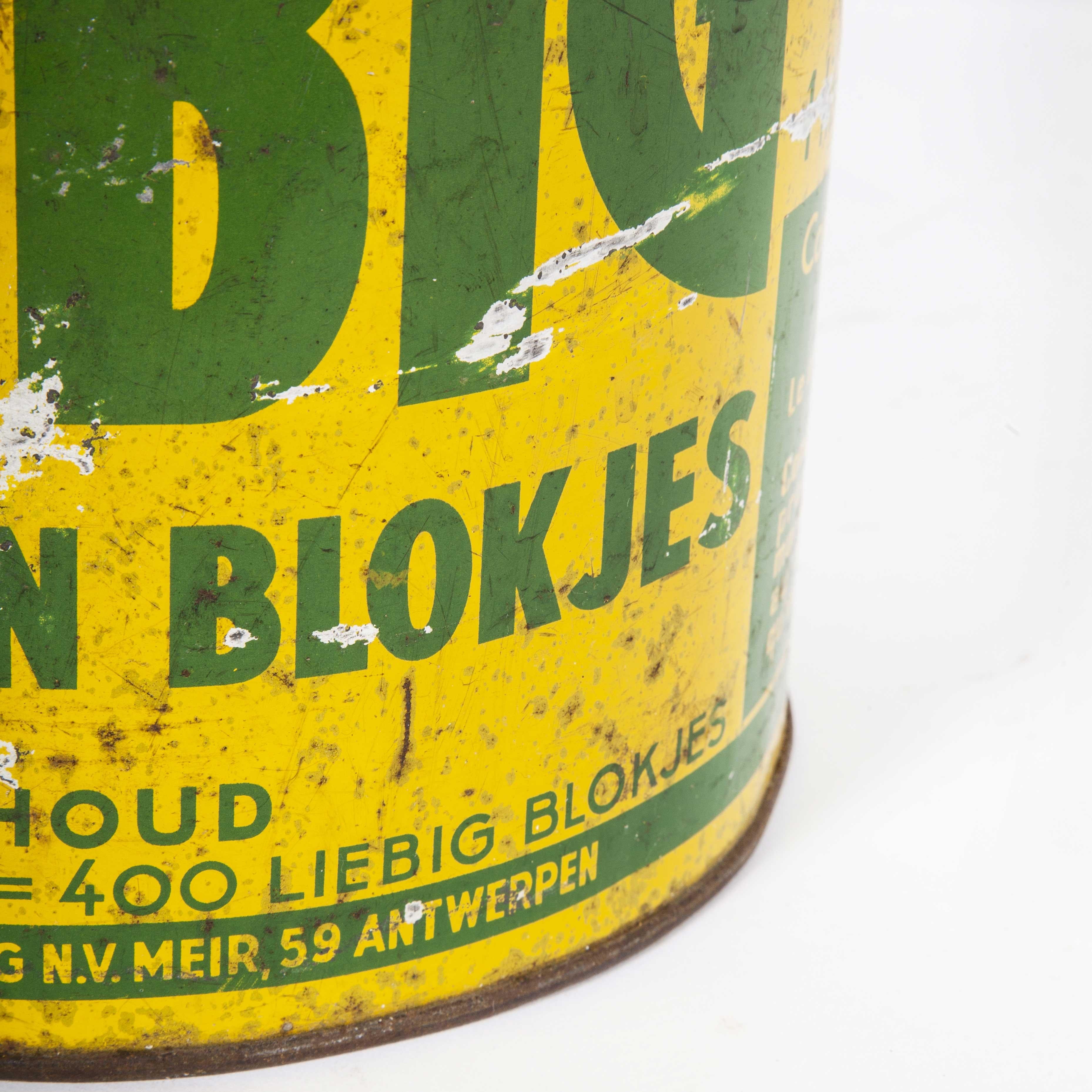 1950s Large Liebig Bouillon Tin In Good Condition In Hook, Hampshire