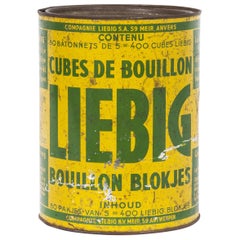 grande boîte à bouillon Liebig des années 1950