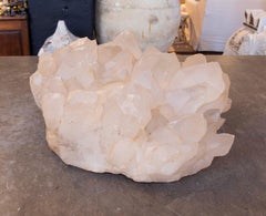1950s Large Naturally Formed Rock Crystal Sculpture