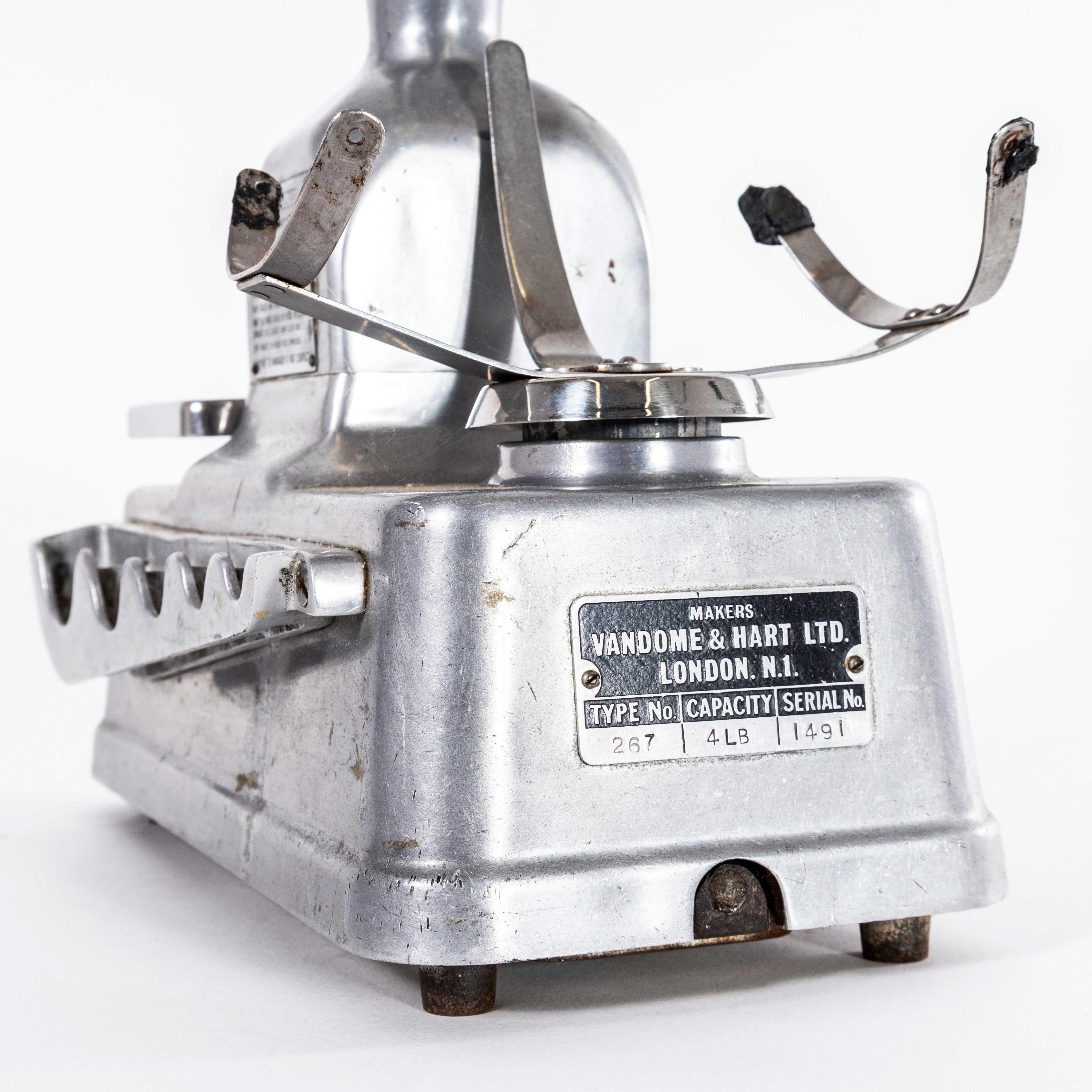 English 1950's Large Original Shop Cast Weighing Scales For Sale