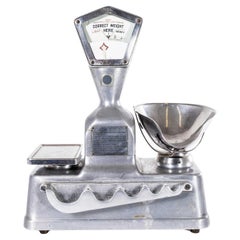 1950's Large Original Shop Cast Weighing Scales