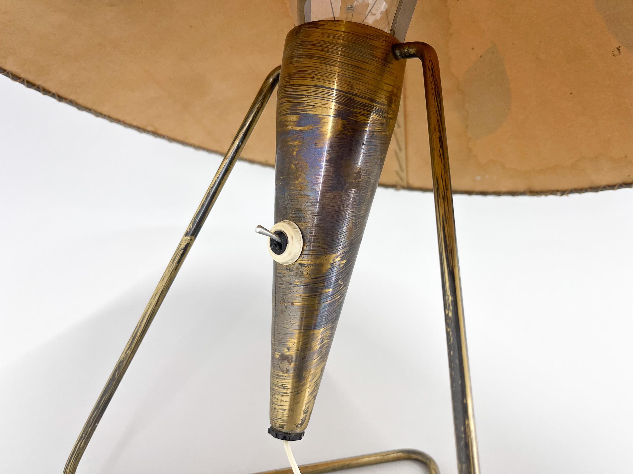 Grande lampe de table ou applique rare des années 1950 par Helena Frantova pour Okolo, Tchécoslovaquie en vente 4