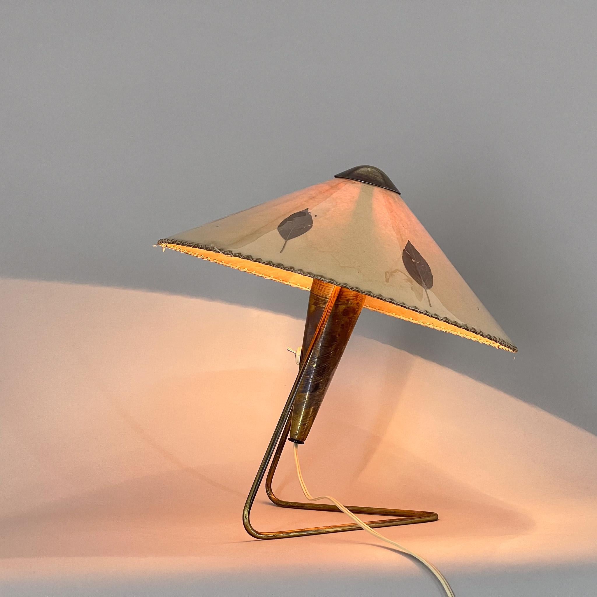Mid-Century Modern Grande lampe de table ou applique rare des années 1950 par Helena Frantova pour Okolo, Tchécoslovaquie en vente