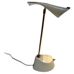 1950s Laurel Lamp Sculptural Desk Task Light Modern Brass Flair
