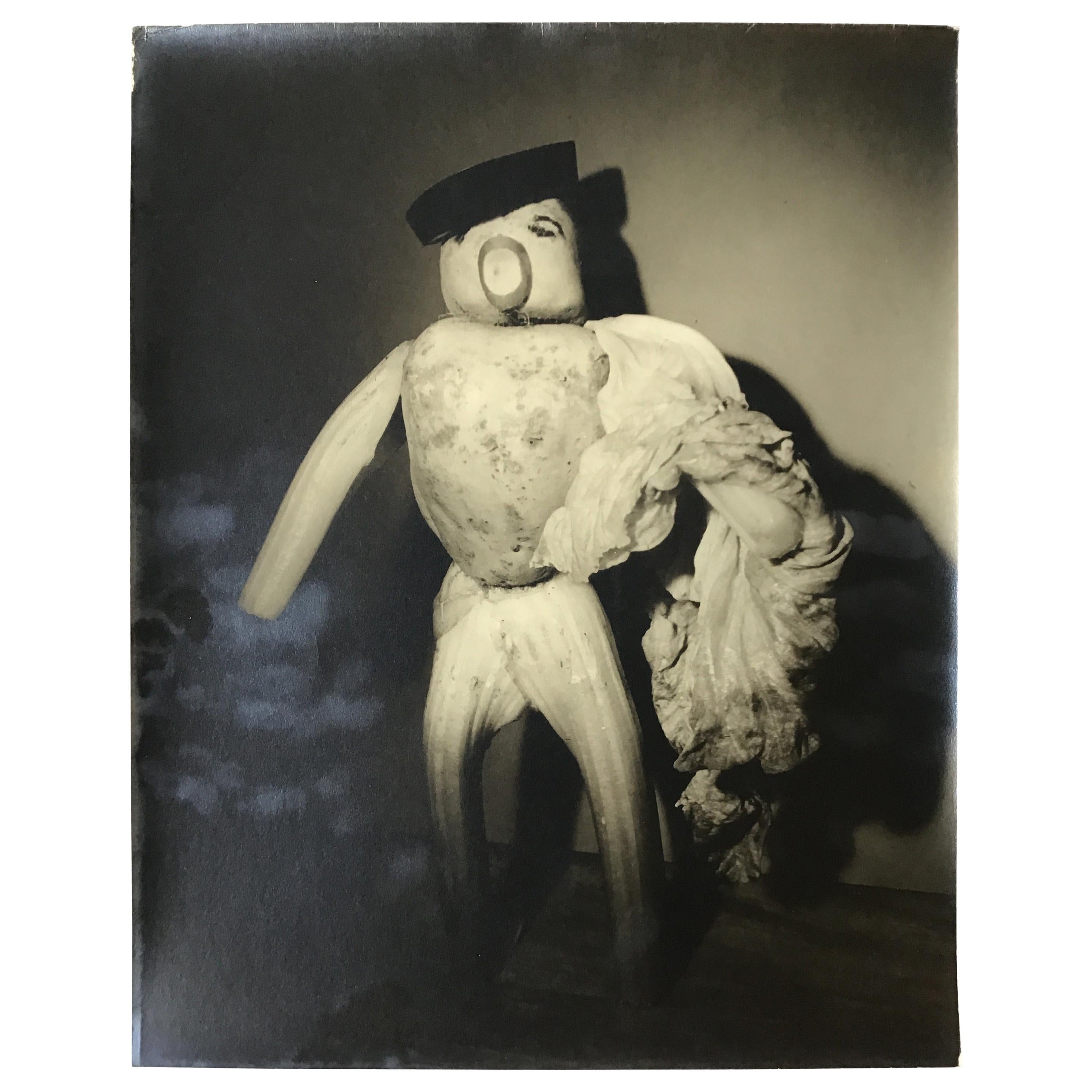 1950s Laurence Tilley Photograph of a Bullfighter Made from Vegtables For Sale