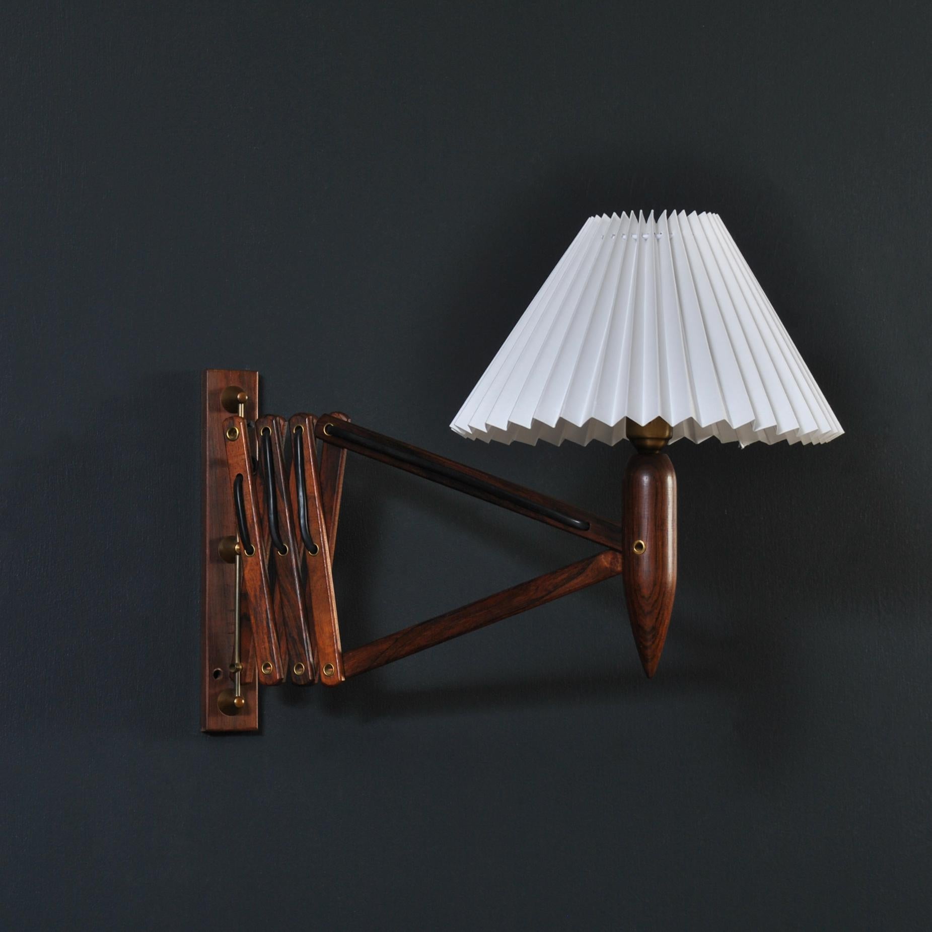 Scandinavian Modern 1950’s Le Klint Scissor Wall Lamp