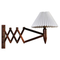 1950’s Le Klint Scissor Wall Lamp