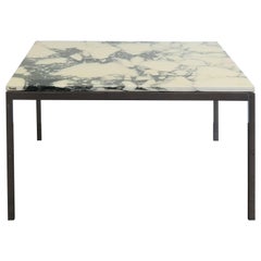 Vintage 1950s Lewis Butler Midcentury Design Marble Coffee Table for Knoll International