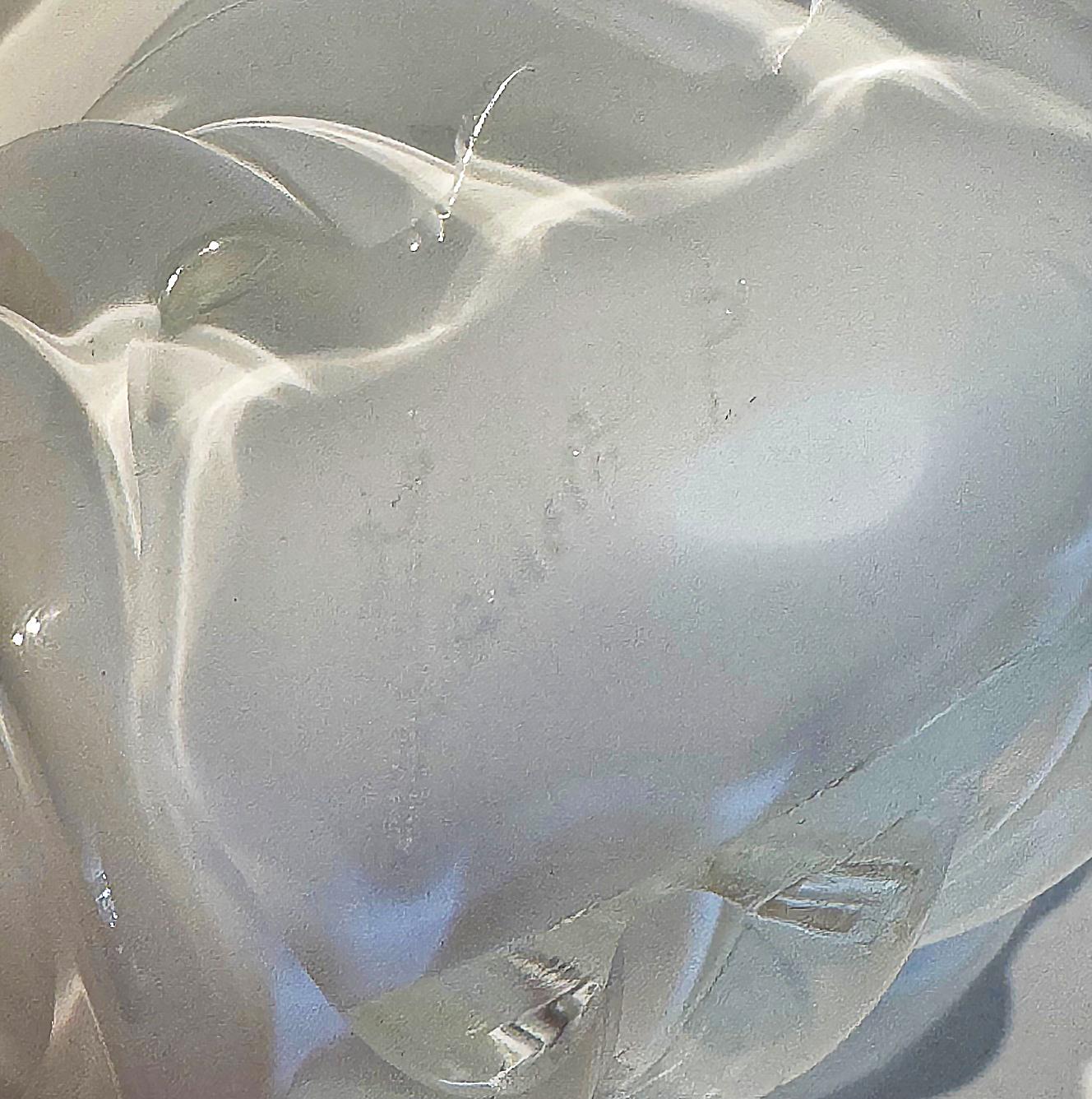 1950er Licio Zanetti Murano Glas Muschelskulptur, signiert im Zustand „Gut“ im Angebot in Miami, FL