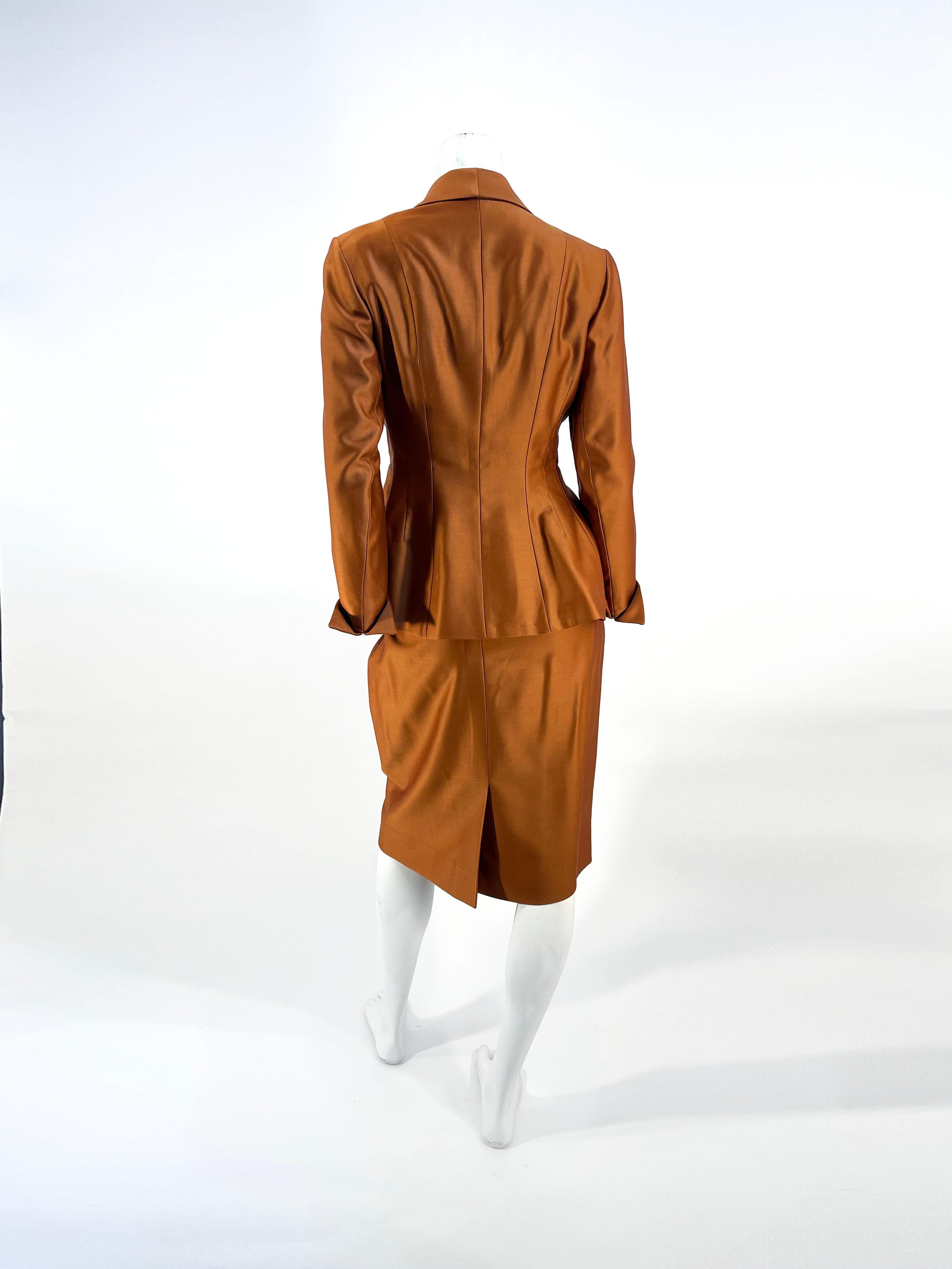 1950s Lilli Ann Rust Suit For Sale 1