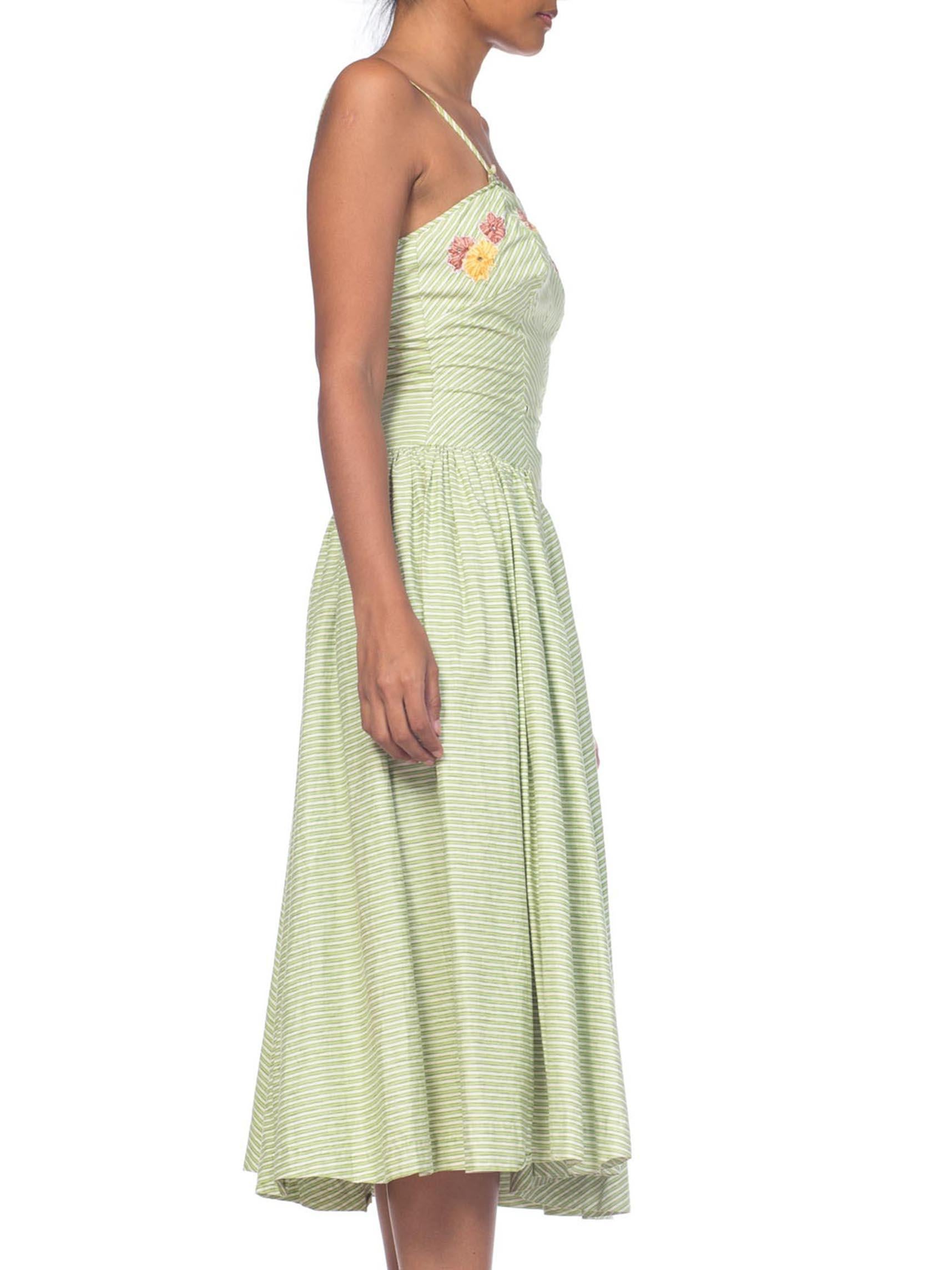 lime green swing dress