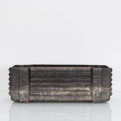 1950s Linear Cast Iron Planter