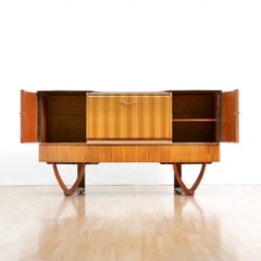 1950s Liquor Cabinet Credenza by Beautility of London