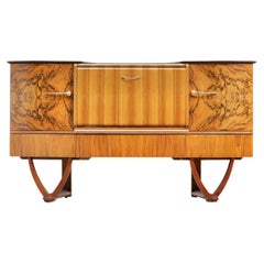 1950s Liquor Cabinet Credenza by Beautility of London