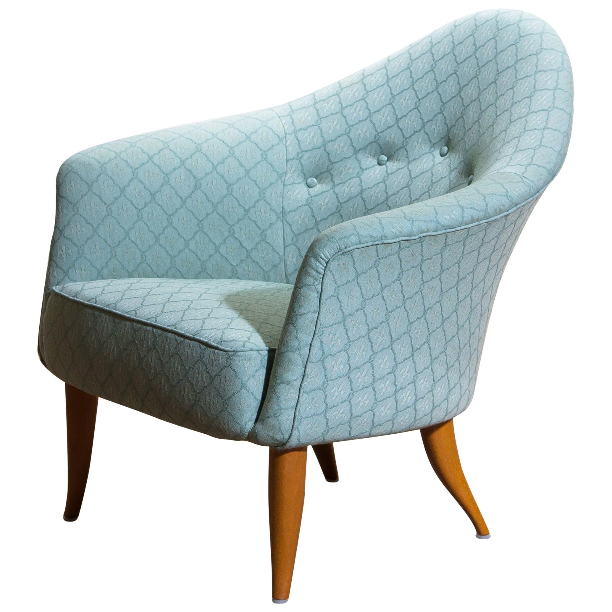 Mid-Century Modern 1950s, ‘Little Adam’ Lounge/Easy Chair by Kerstin Hörlin-Holmquist, Paradiset