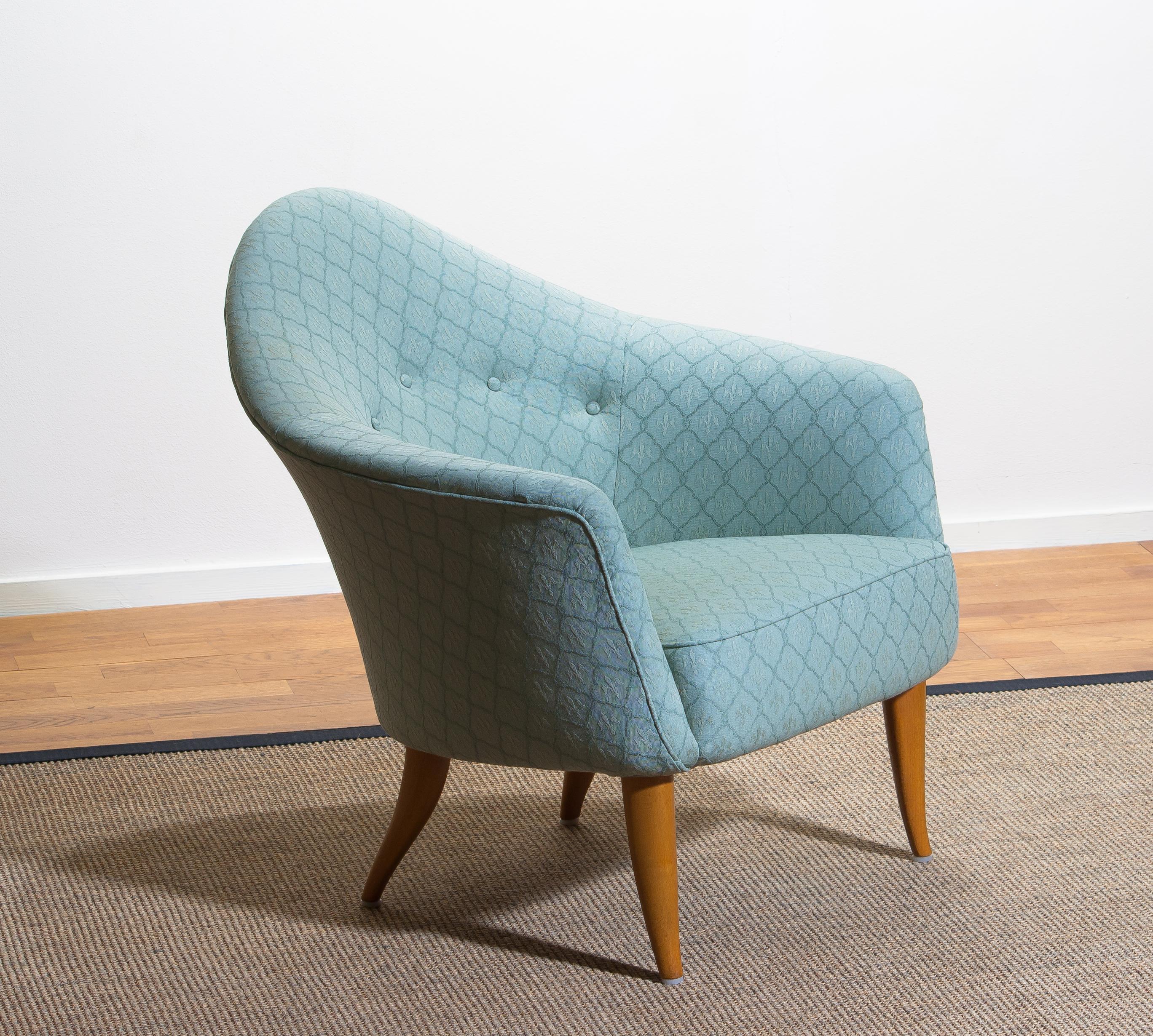 Swedish 1950s, ‘Little Adam’ Lounge/Easy Chair by Kerstin Hörlin-Holmquist, Paradiset