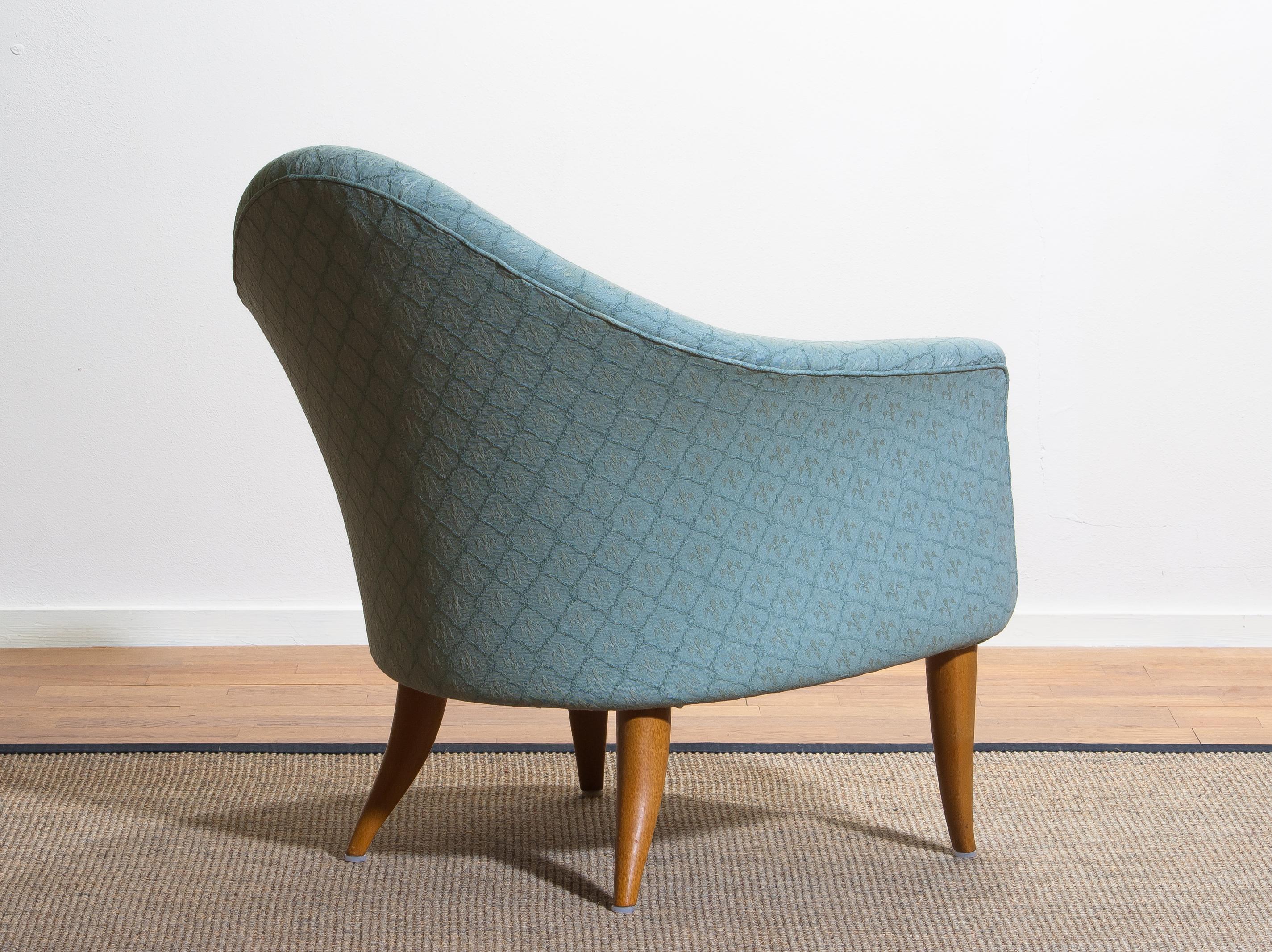 Mid-20th Century 1950s, ‘Little Adam’ Lounge/Easy Chair by Kerstin Hörlin-Holmquist, Paradiset
