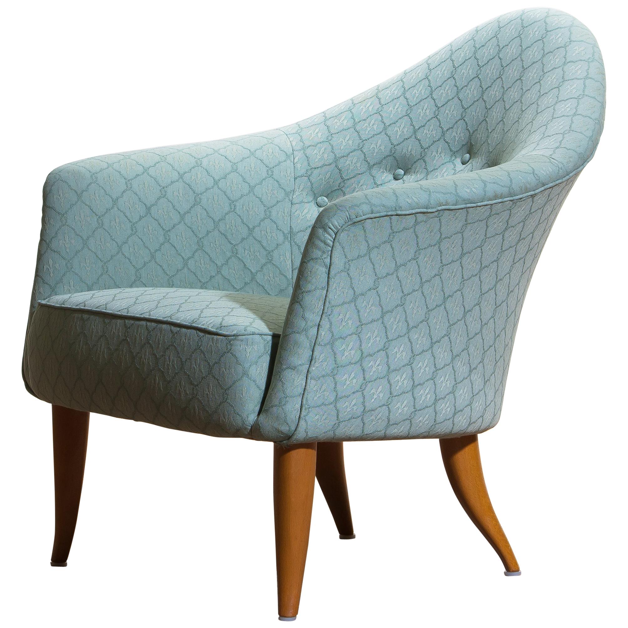 Mid-Century Modern 1950s, ‘Little Adam’ Lounge/Easy Chair by Kerstin Horlin Holmquist, Paradiset