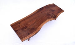 1950's Black Walnut Studio Cocktail Table Attr: Phillip Lloyd Powell