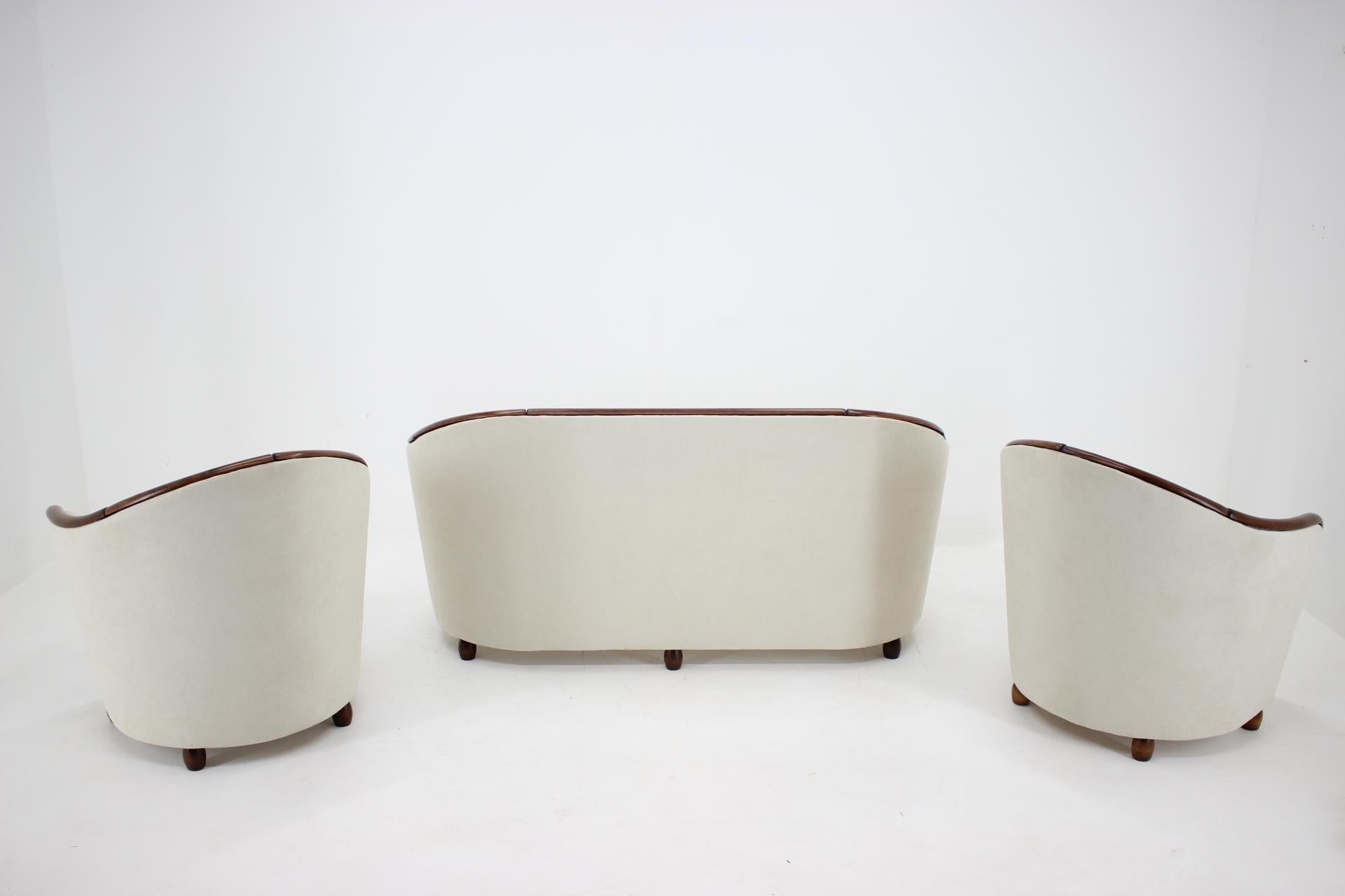 Mid-20th Century 1950s Living Room Set in the Style of Gio Ponti, Italy