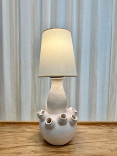 1950's Louis Giraud Ceramic Vase/ Table Lamp, SIGNED Vallauris