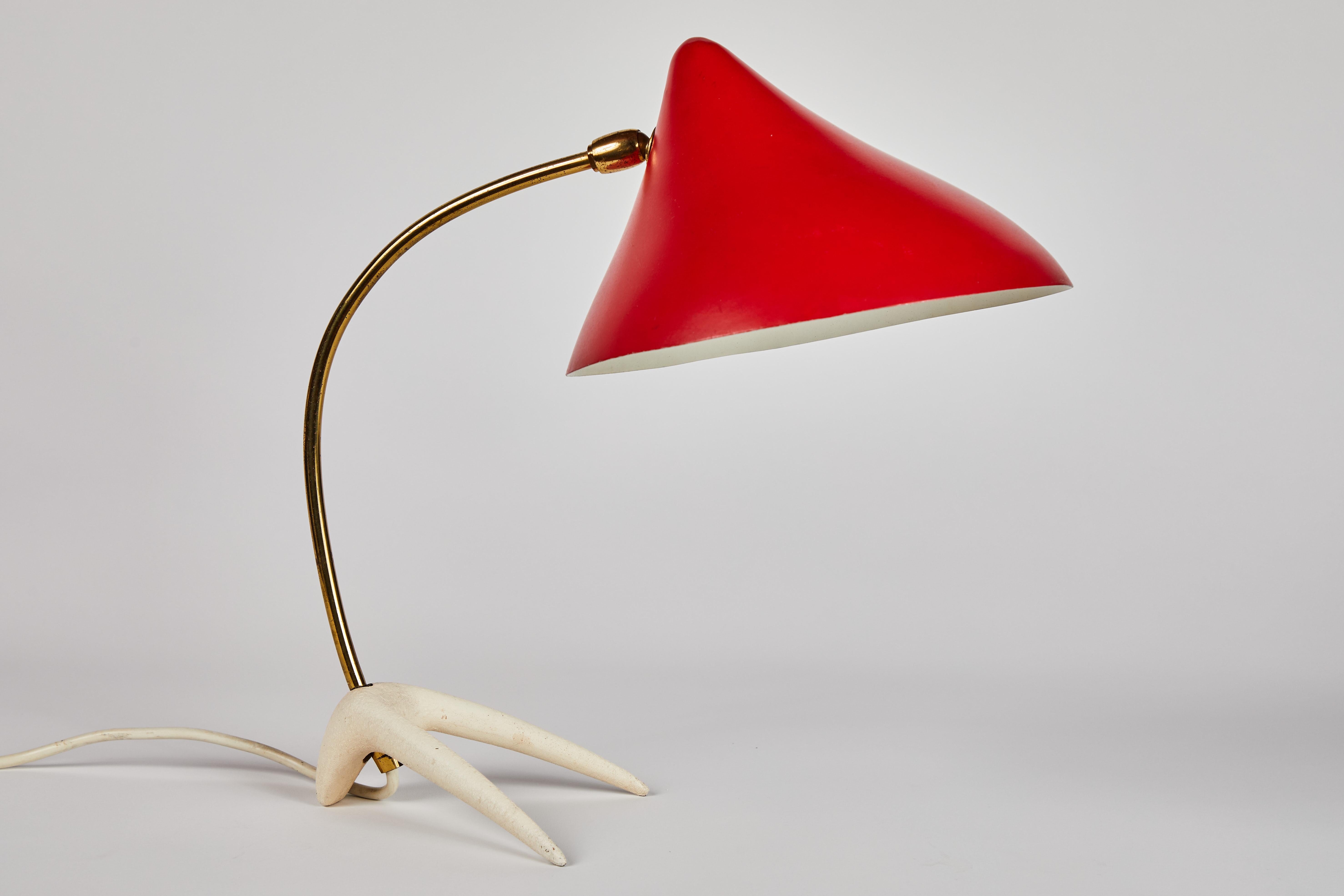 1950s Louis Kalff ‘Krähenfuss’ Table Lamp for Philips For Sale 5