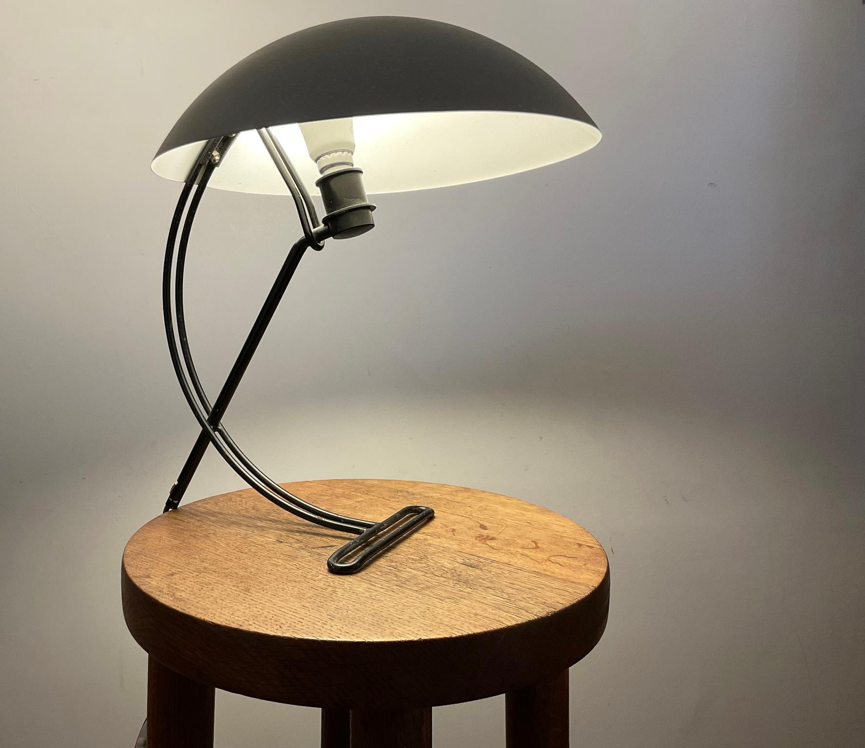 1950s Louis Kalff Desk Lamp for Philips Netherlands Model NB100 For Sale 3
