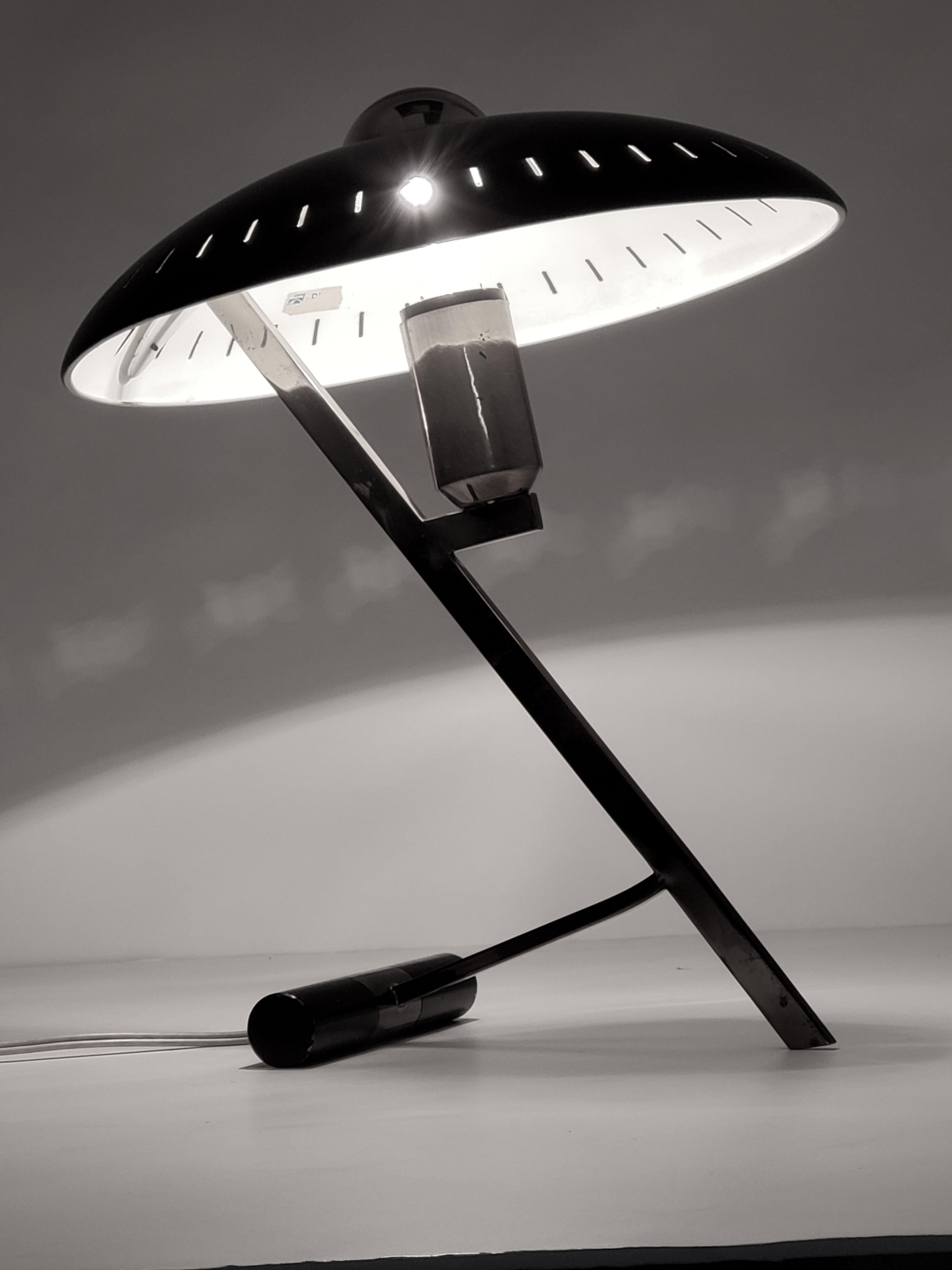 1950s Louis Kalff  'Z' Table Lamp, Holland 6