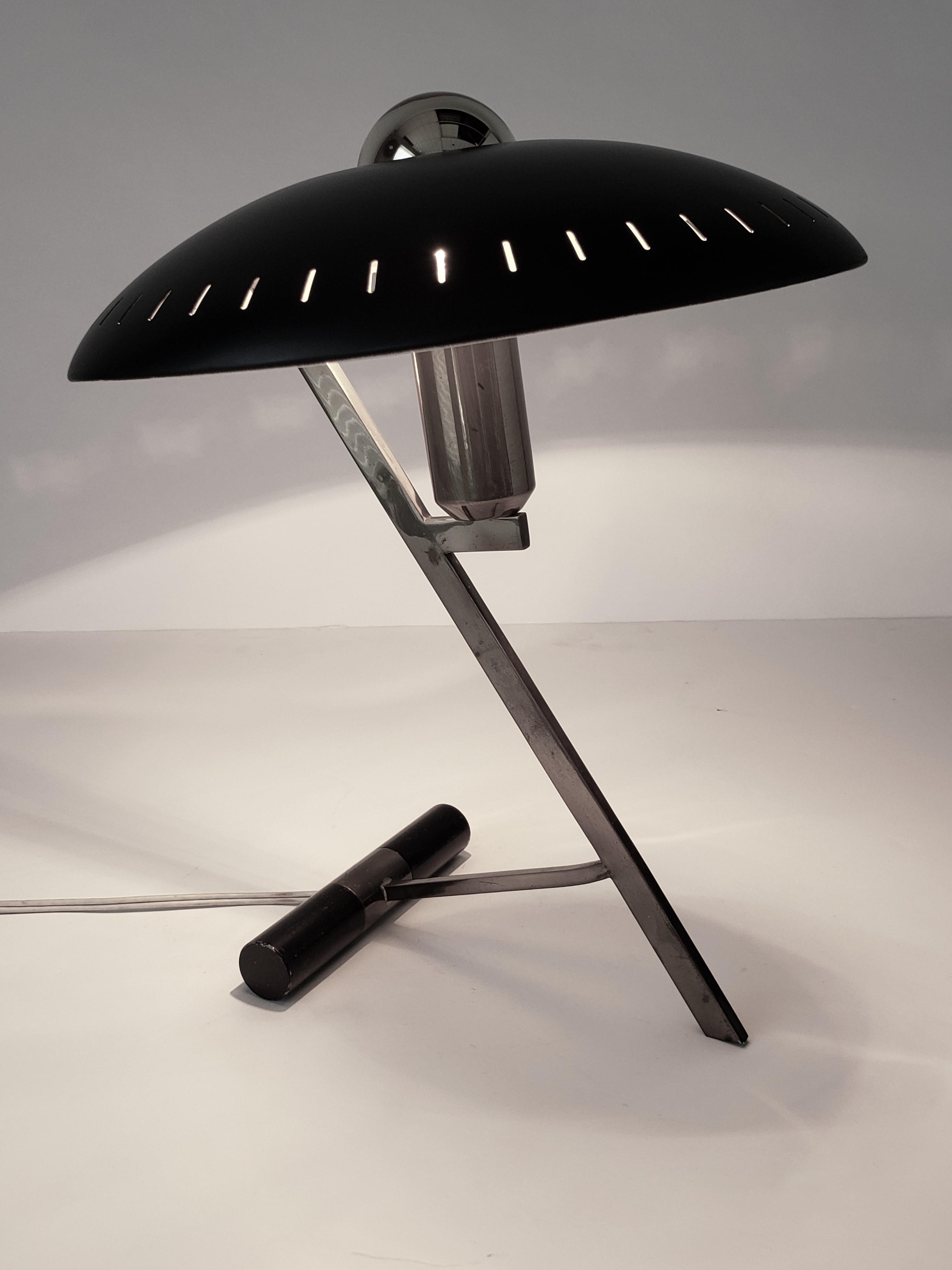 1950s Louis Kalff  'Z' Table Lamp, Holland 8