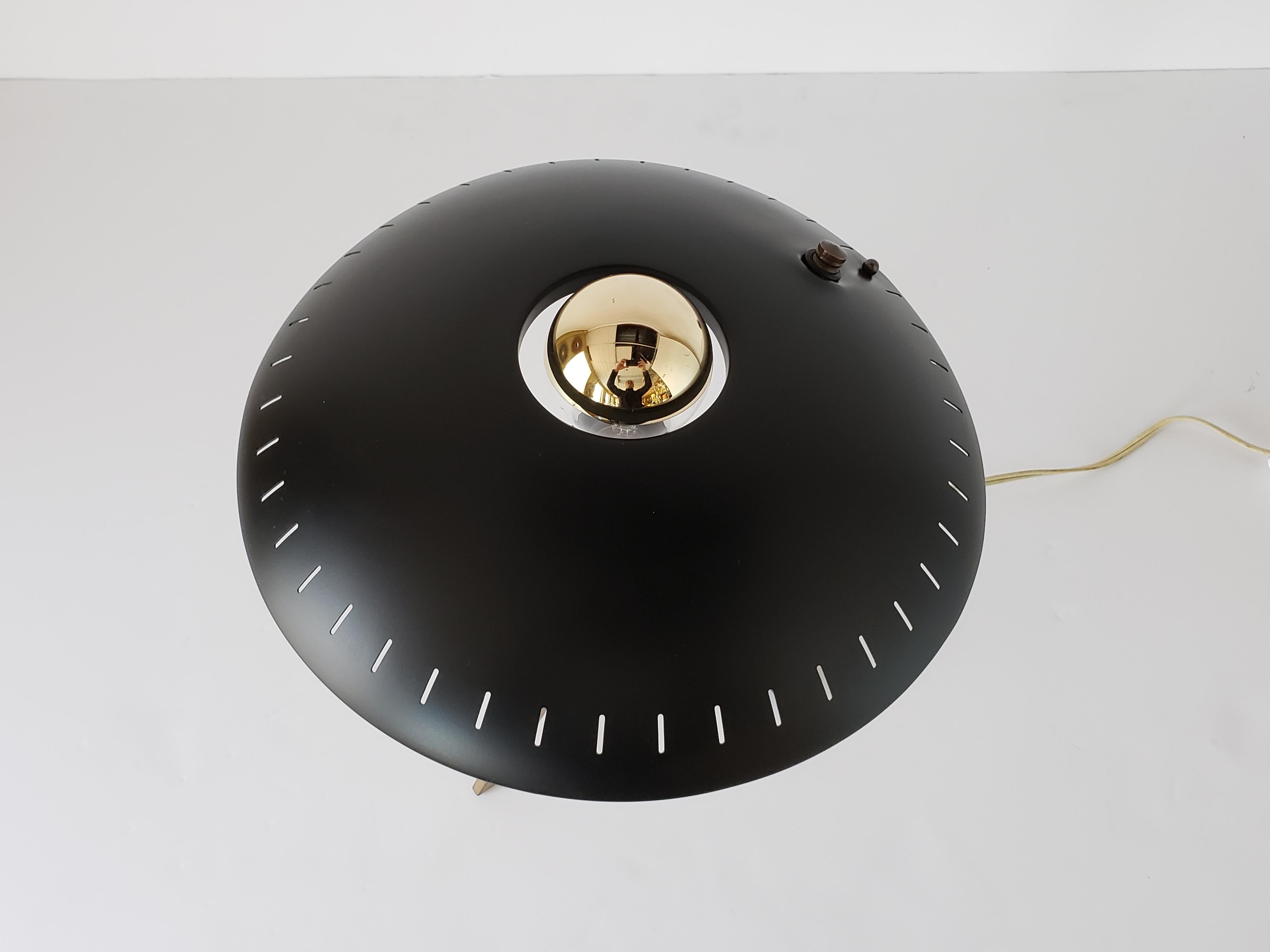 1950s Louis Kalff  'Z' Table Lamp, Holland 1