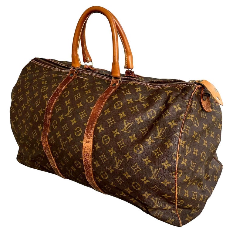 louis vuitton vintage keepall 50 duffle bag, Men's Fashion, Bags,  Briefcases on Carousell