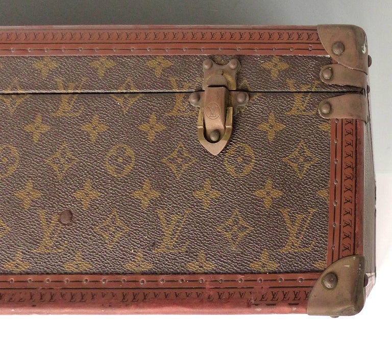 1950s Louis Vuitton Hard-Case Suitcase For Sale at 1stdibs