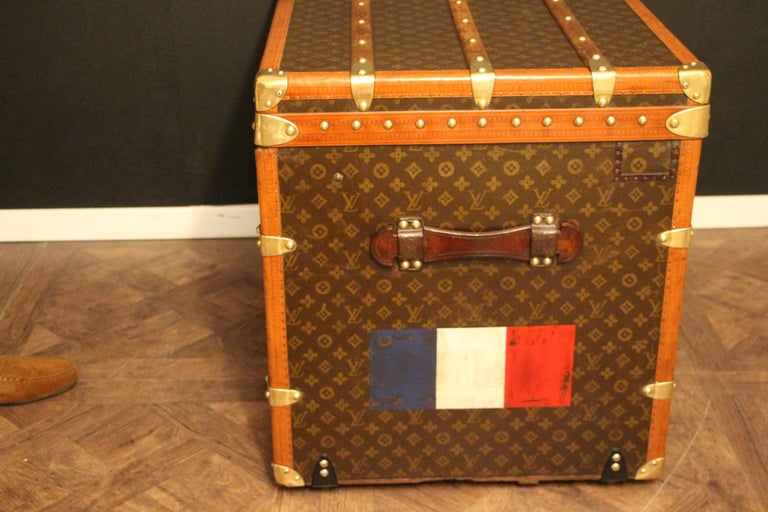 Louis Vuitton orange steamer trunk 1st série