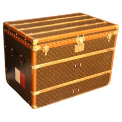 LOUIS VUITTON Monogram Canvas Cosmetic Vanity Travel Trunk Case For Sale at  1stDibs