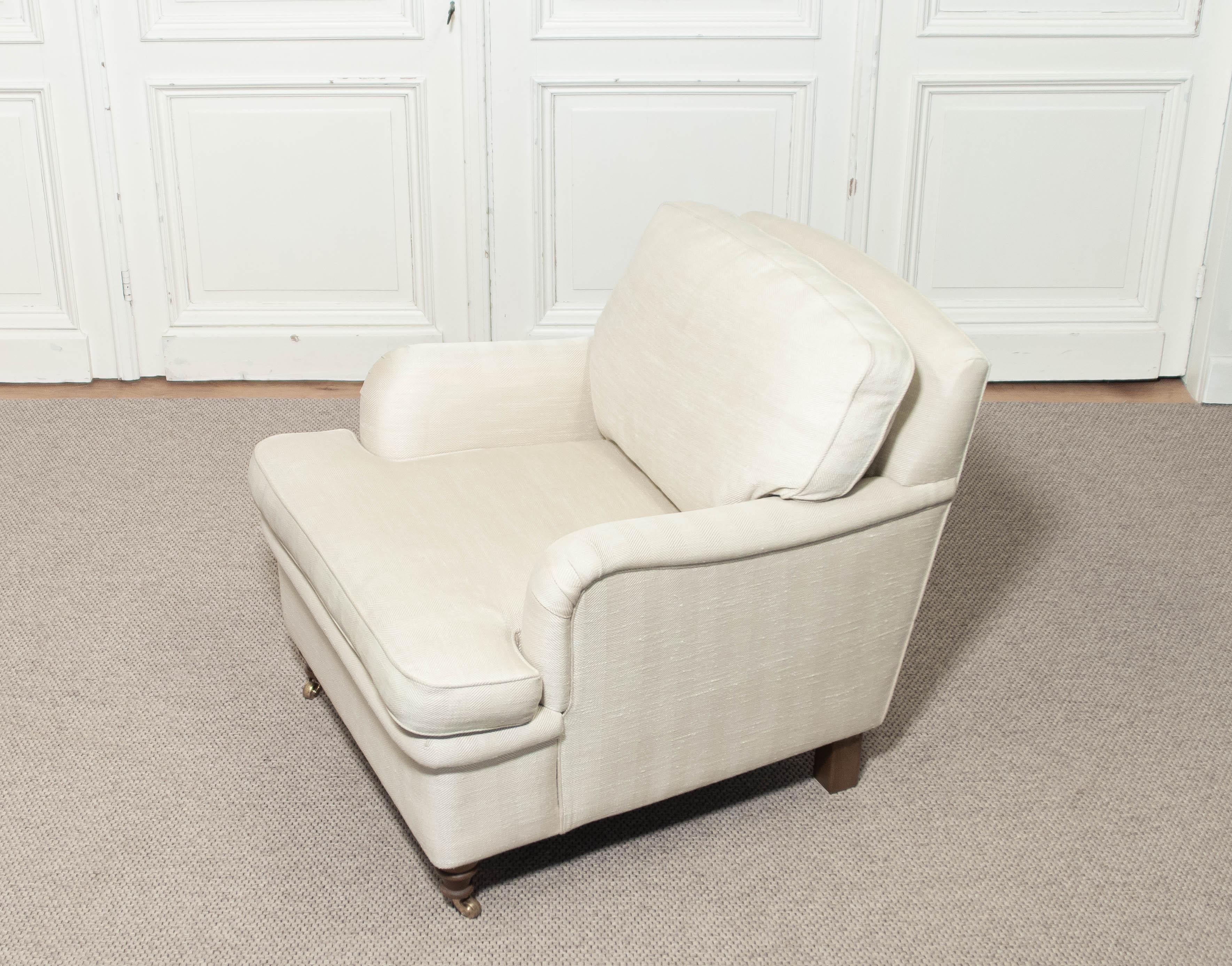 Laine 1950s Lounge Chair by O.H. Sjögren en vente