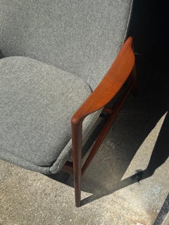 1950s Lounge Chair by Rastad & Relling for Dokka Møbler in teak