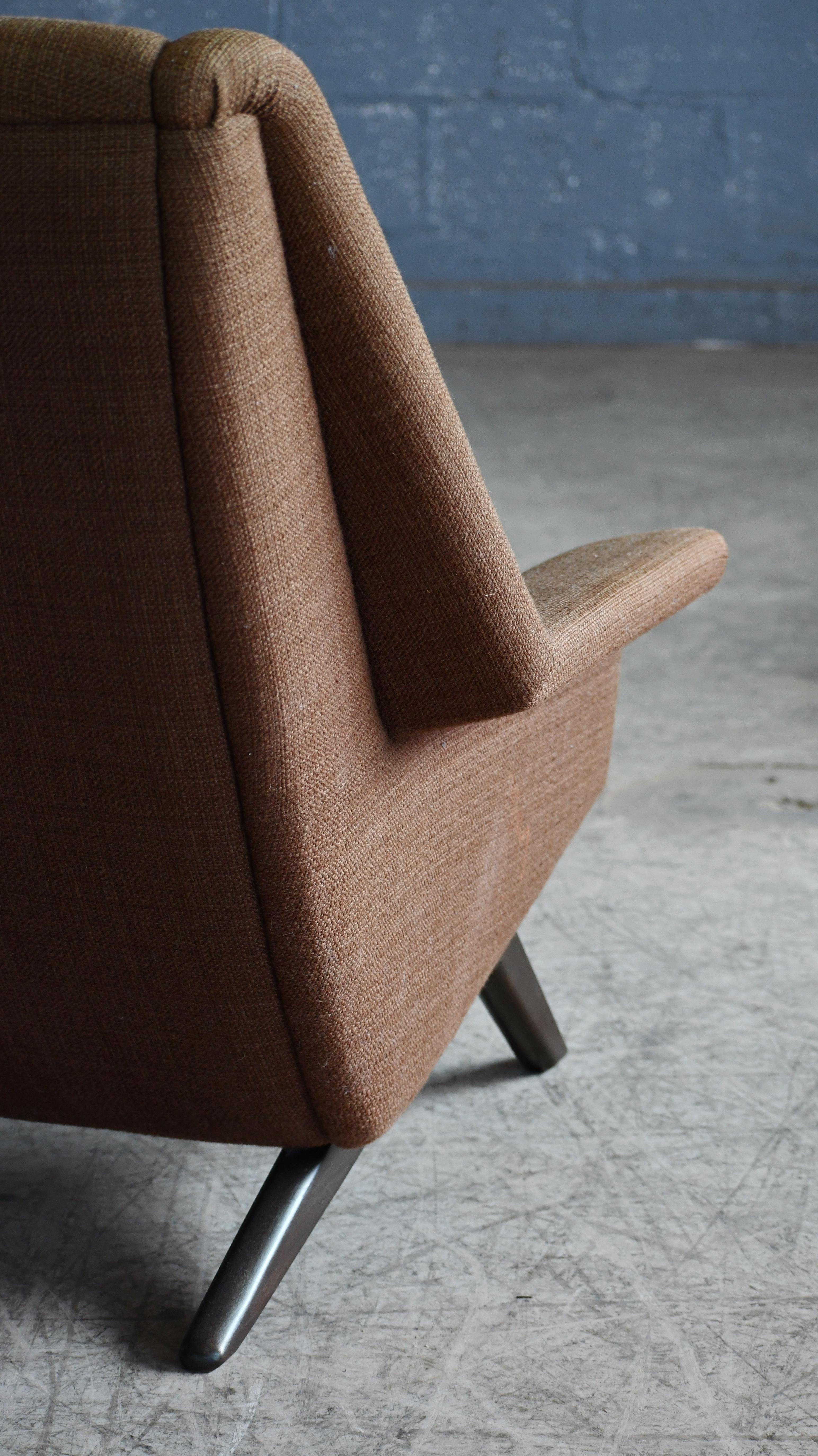 Mid-20th Century 1950's Lounge Chair Model 4410 Folke Ohlsson for Fritz Hansen