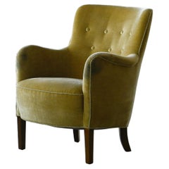 1950s Lounge Chair Model Samsas by Carl Malmsten for O.H. Sjögren