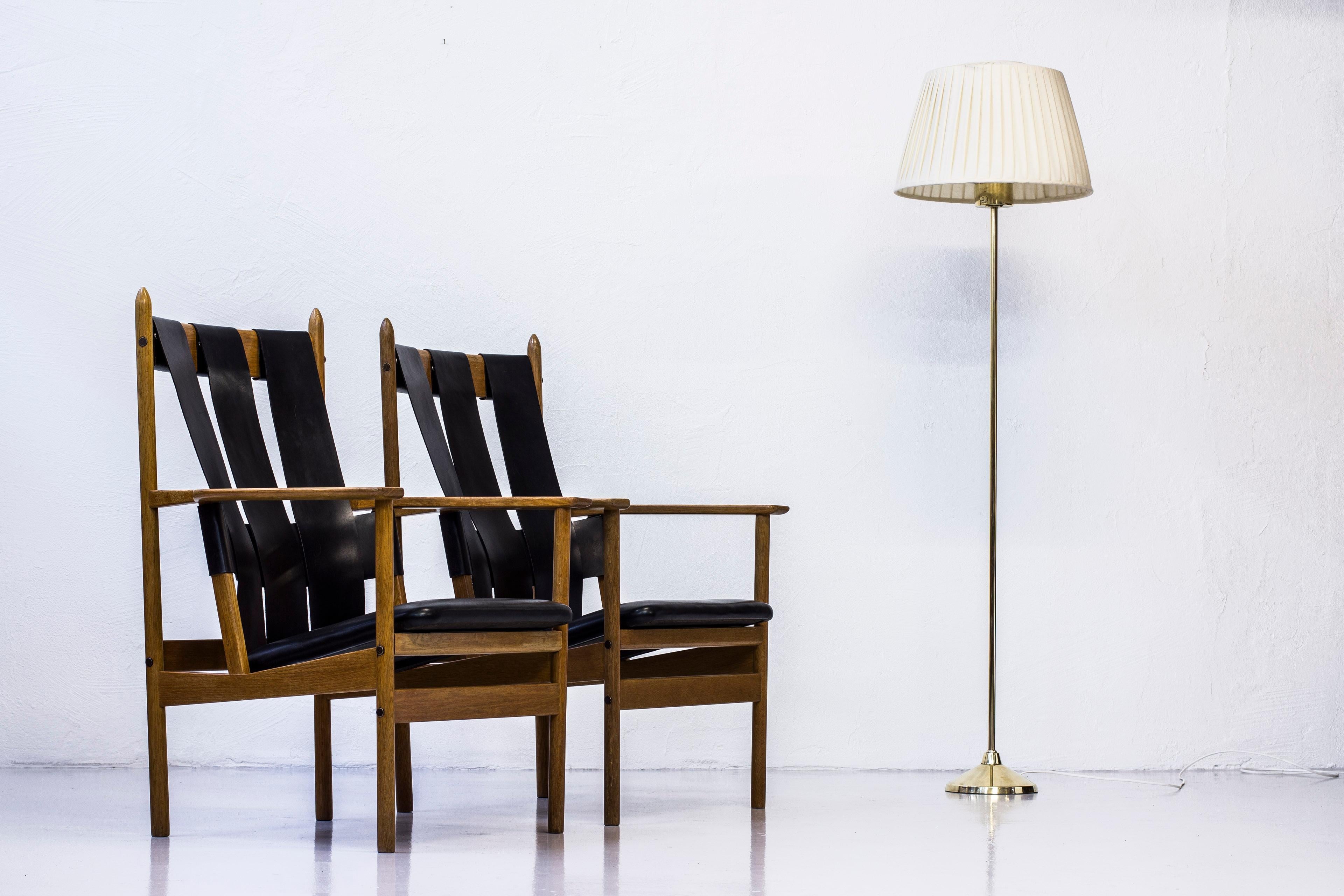 1950s Lounge chairs by Gunnar Eklöf For Sale 3