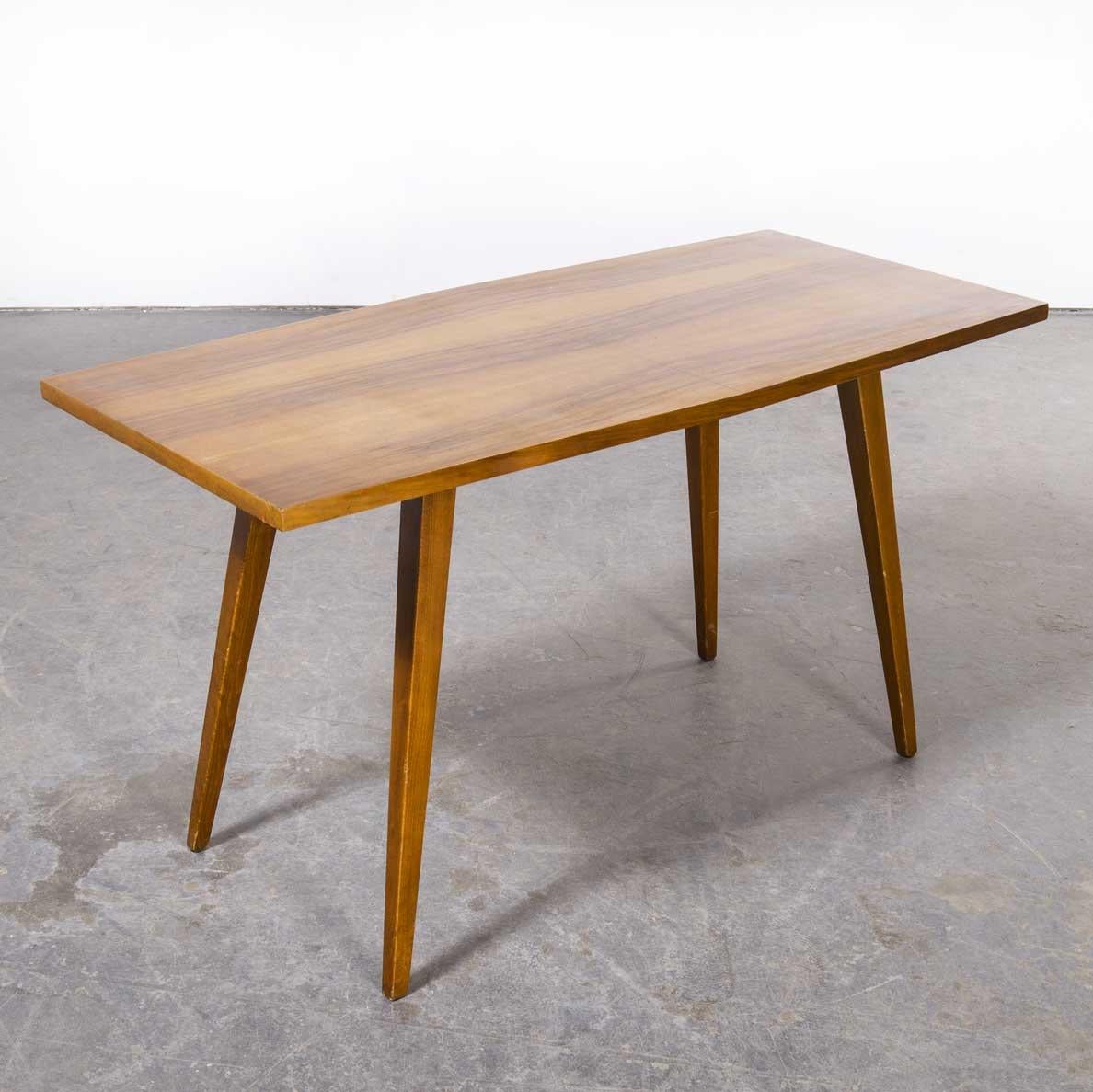 1950’s Low Occasional Side Table By Tatra Pravenec
1950’s Low Occasional Side Table By Tatra Pravenec. Produced by Tatra Pravenec in the Czech Republic. Czech design will always be affiliated to the Bauhaus movement which inspired a generation of