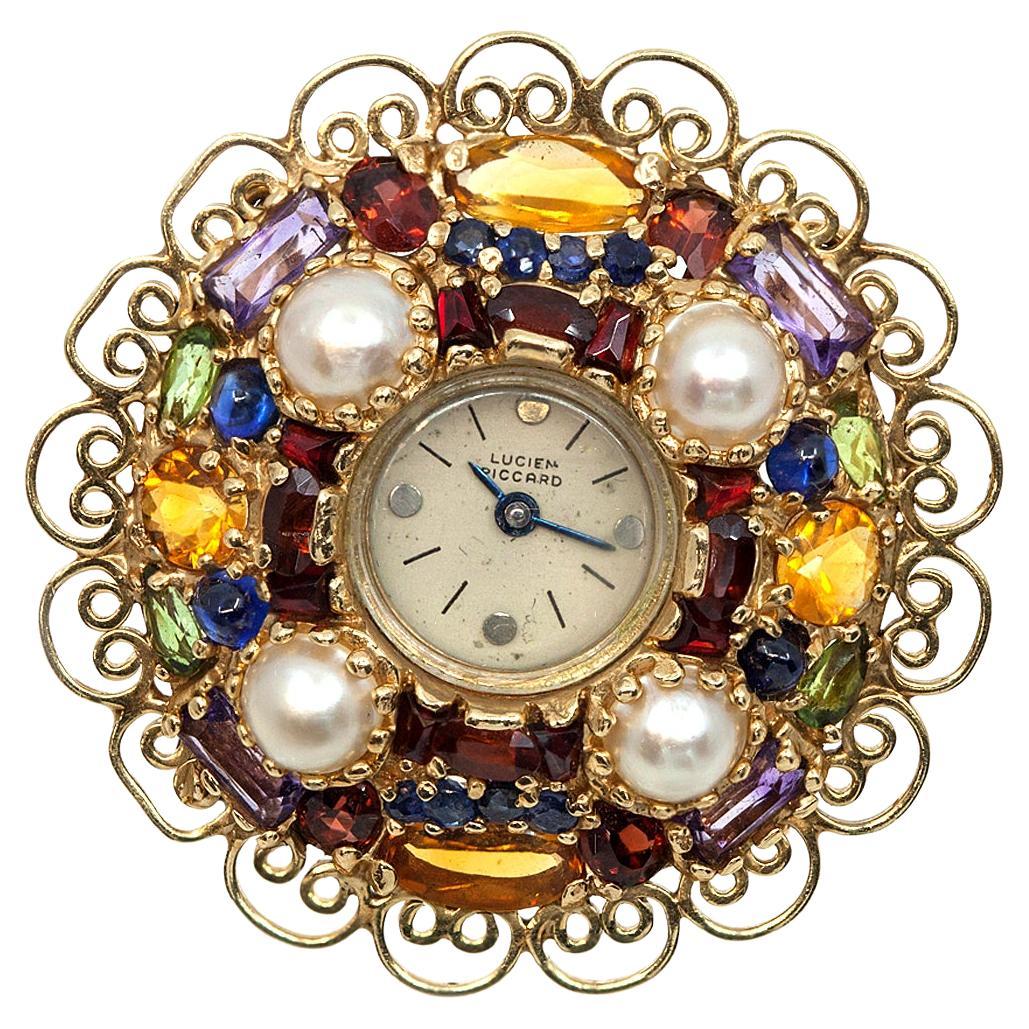 How do I date a Lucien Piccard watch?