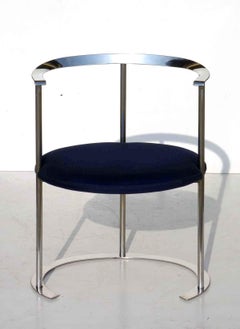 1950 Luigi Caccia Dominioni "Catilina" Azucena Set di 4 sedie di design italiano