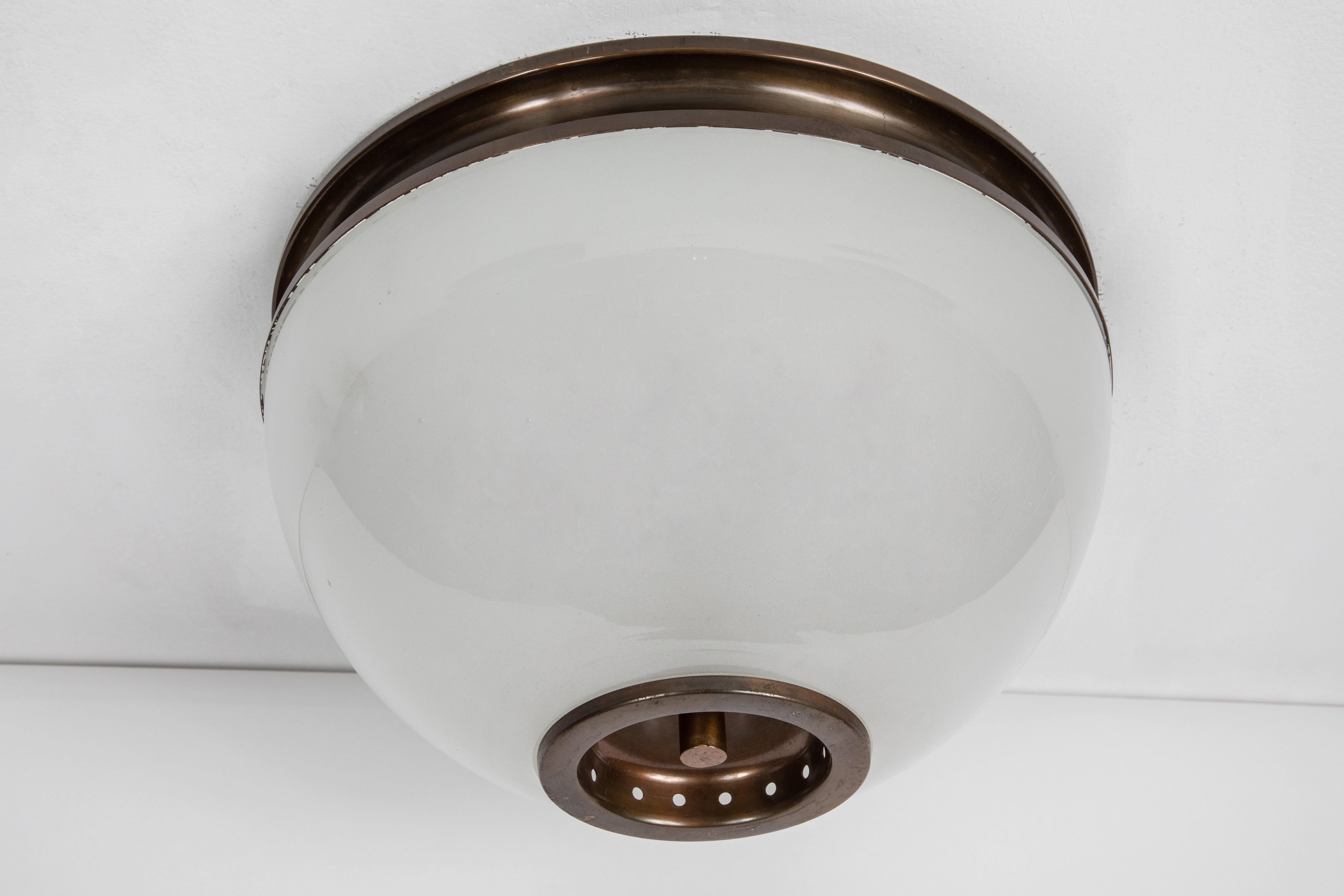 Italian 1950s Luigi Caccia Dominioni Wall or Ceiling Light for Azucena