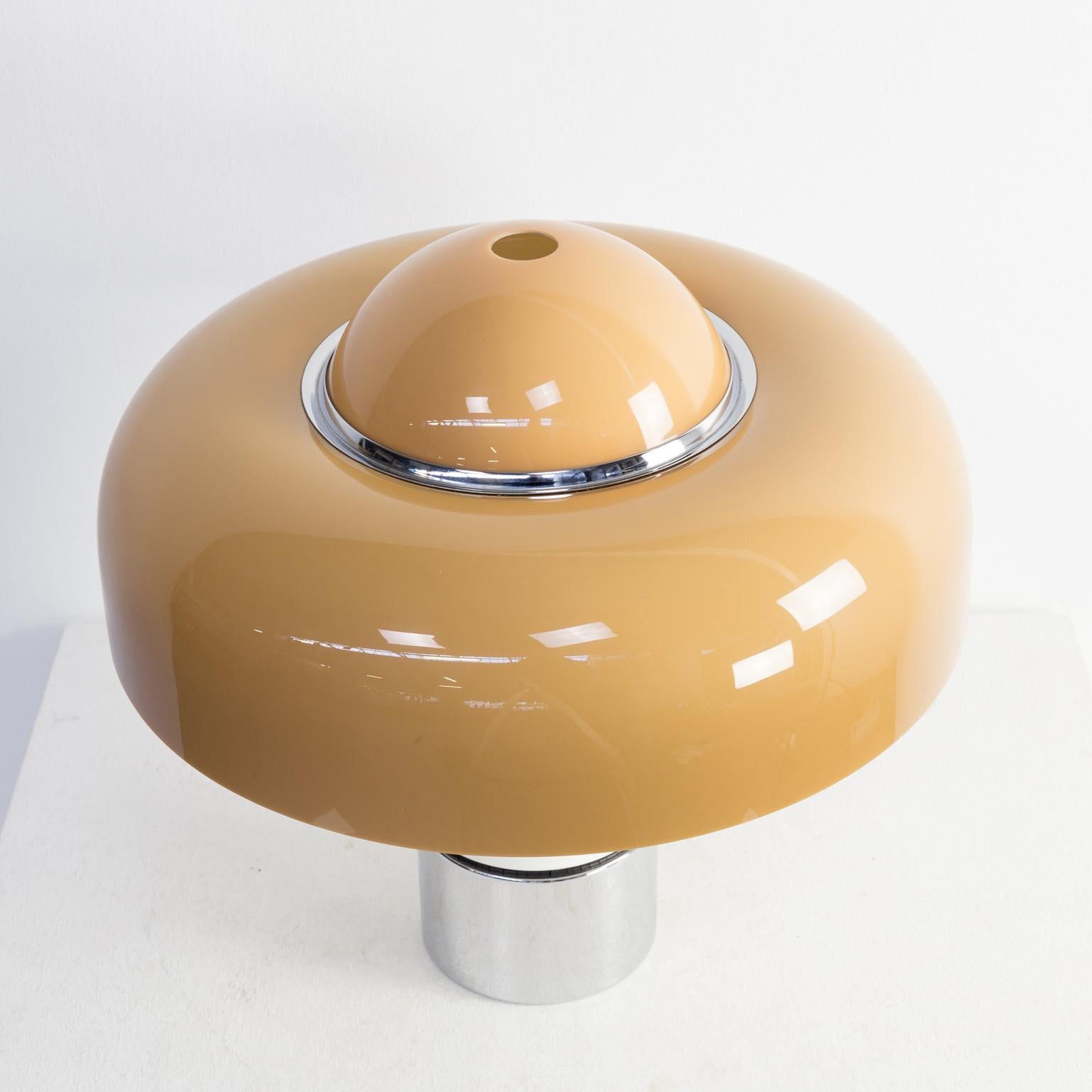 Metal 1950s Luigi Massoni ‘Brumbury’ Table Lamp for Guzzini For Sale