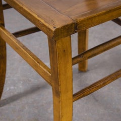 1950's Luterma Bistro Bentwood Dining Chair - Harlequin Set Of Four