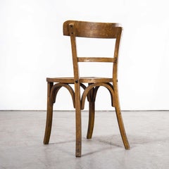 1950's Luterma Bistro Bentwood Dining Chair, Harlequin Set of Seven