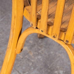 1950s Luterma Blonde Oak Bentwood Dining Chair - Set of Pair