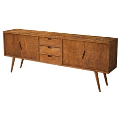 1950s Mahogany and Chestnut Sideboard by Artisan Maker