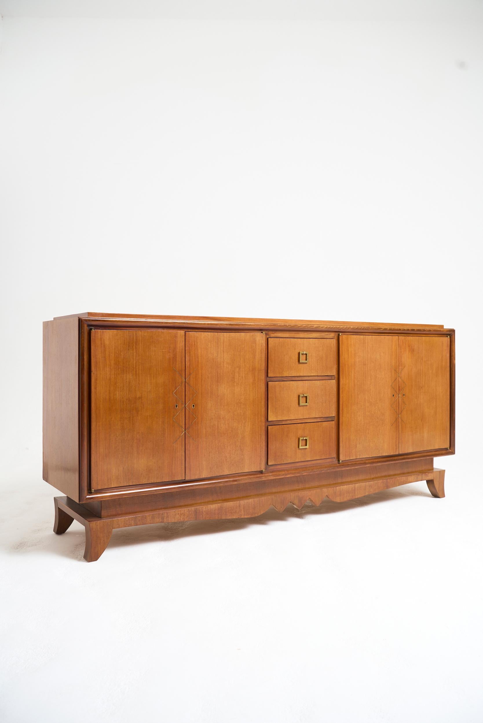 Mid-Century moderno Credenza in mogano degli anni '50 in vendita